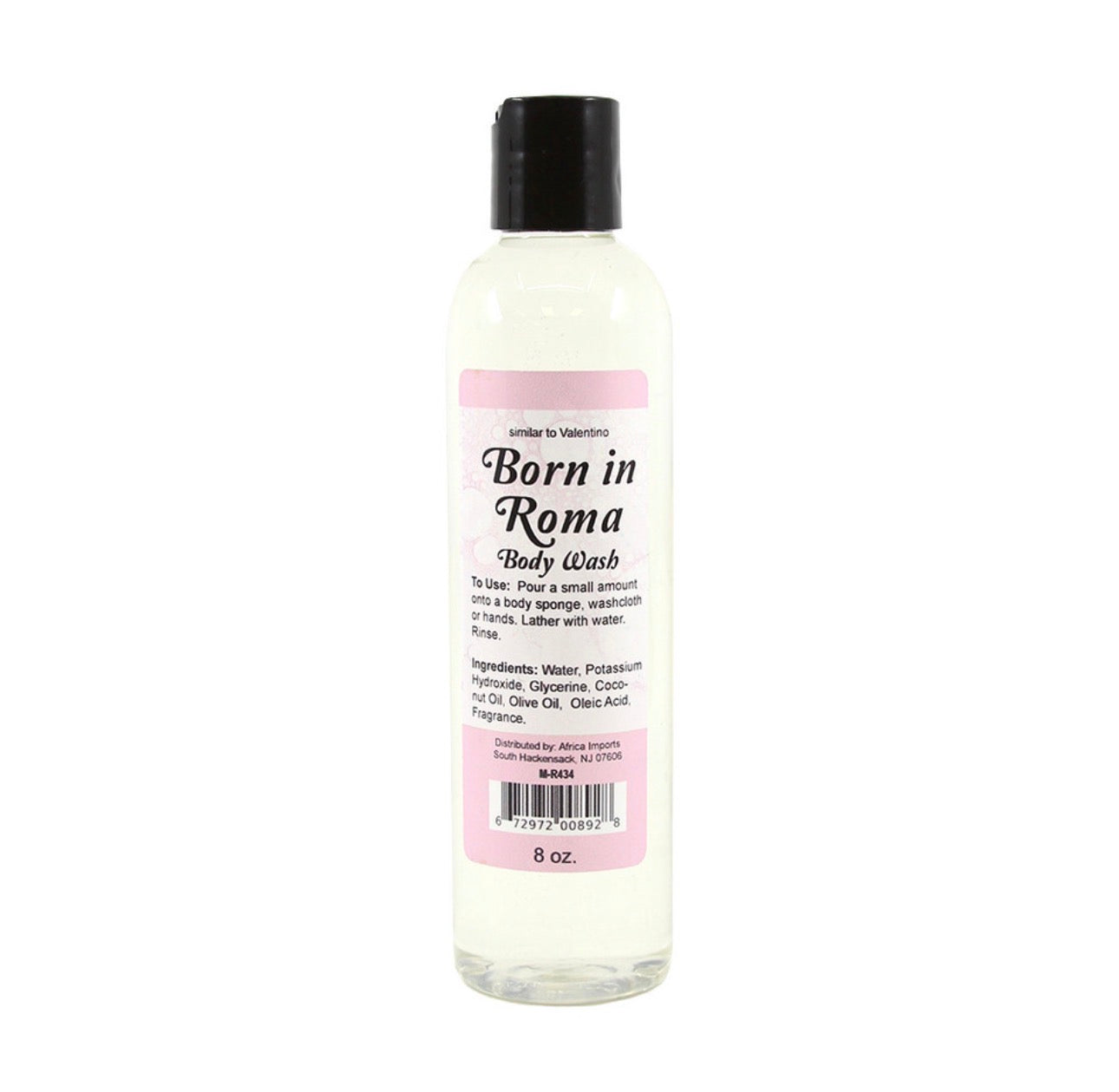 Born In Roma (Valentino Type) Body Wash 8oz.