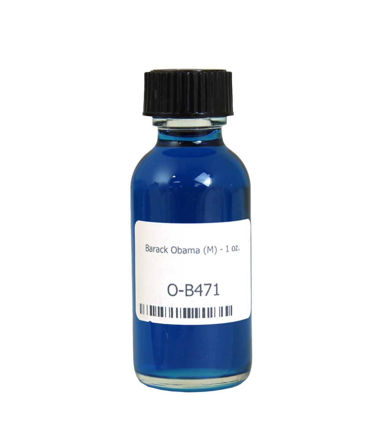 Barack Obama Type Fragrance Oil 1 oz blue bottle