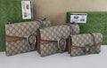 ###25 Gucci 3 Piece Dionysus Small Brown Style