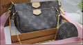 ###4 LV Multi Pochette Accessories Pink strap