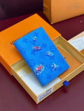 ##7 LV Passport Clip Blue