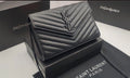 ###11 YSL Black Caviar Leather Black Hardware