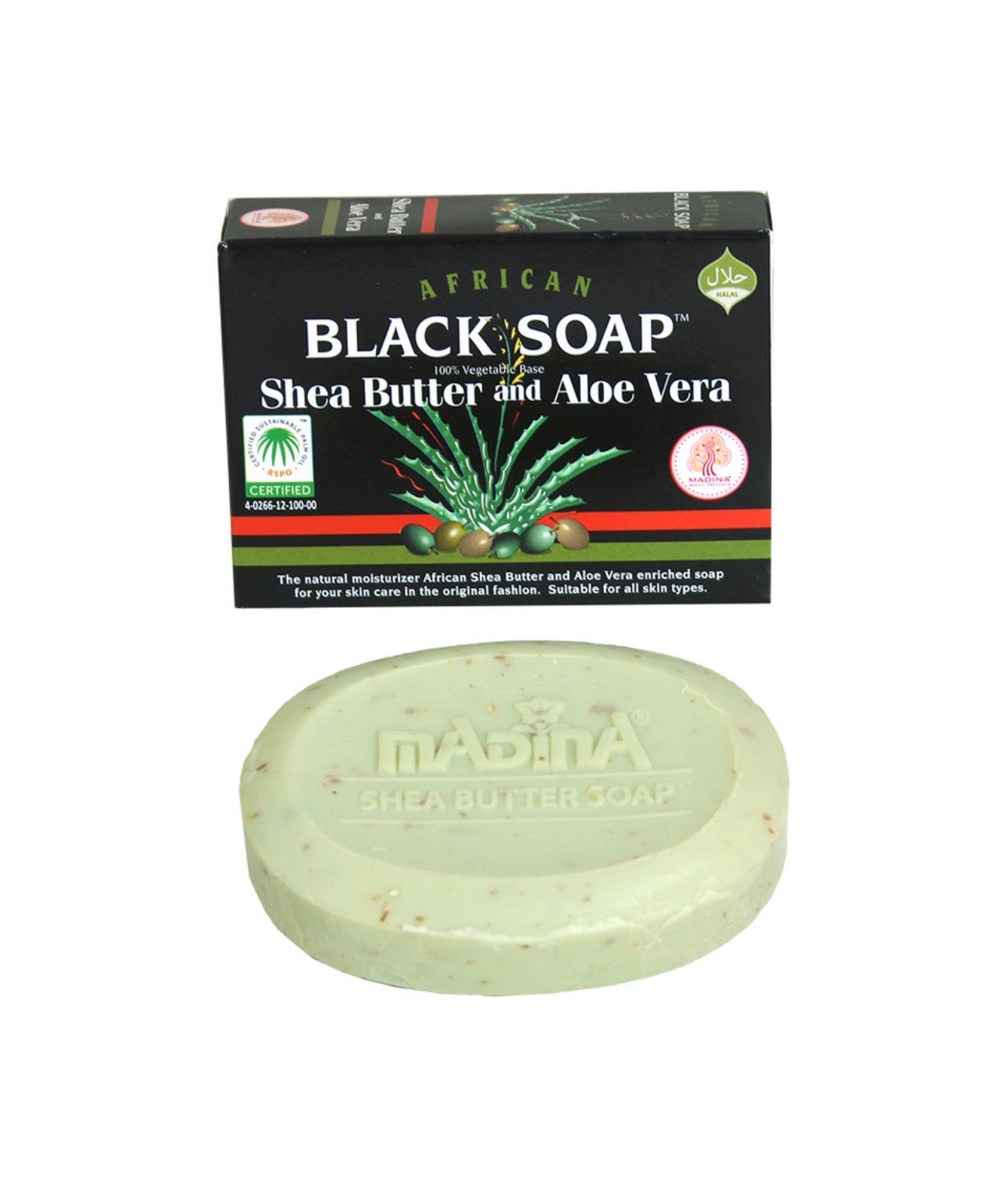 Madina Shea Butter & Aloe Vera Soap