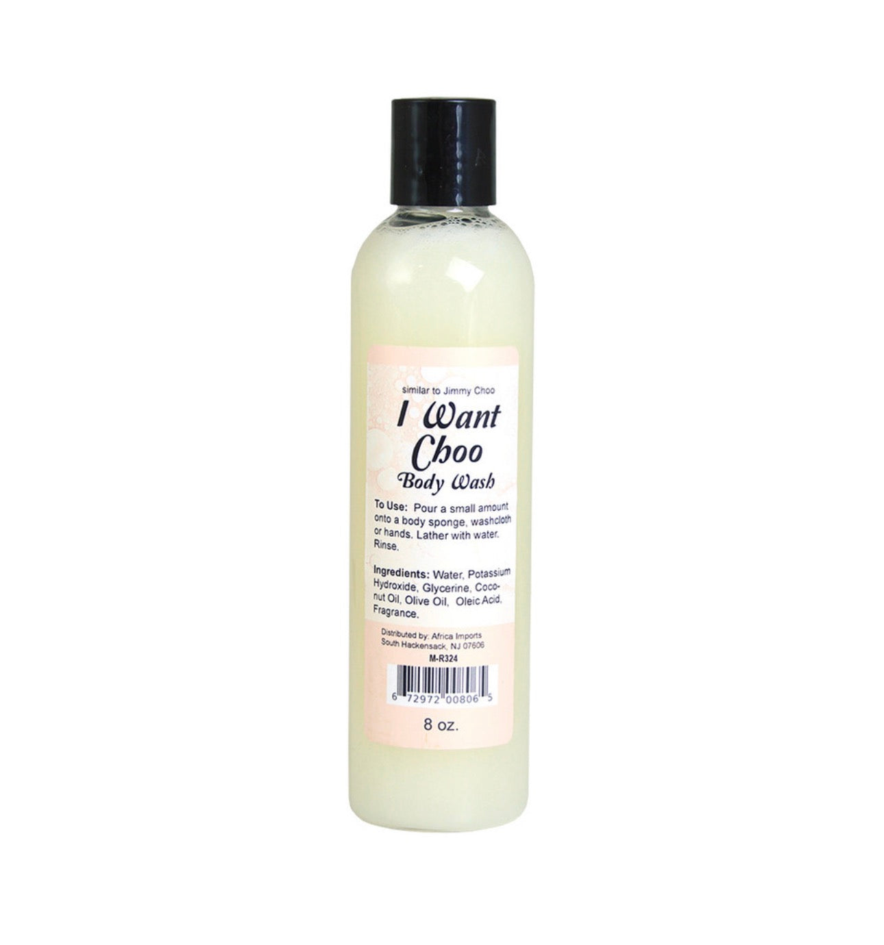 I Want Choo (Jimmy Choo Type) Body Wash 8oz