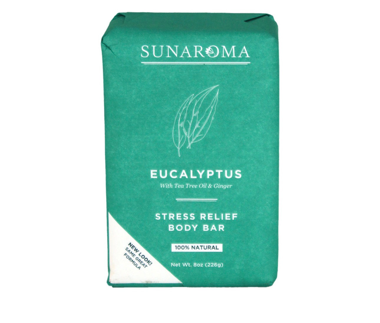 Sunaroma Eucalyptus Stress Relief Body Bar - 8 oz