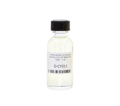 212 VIP Black Carolina Herrera Type Fragrance Oil 1 oz bottle
