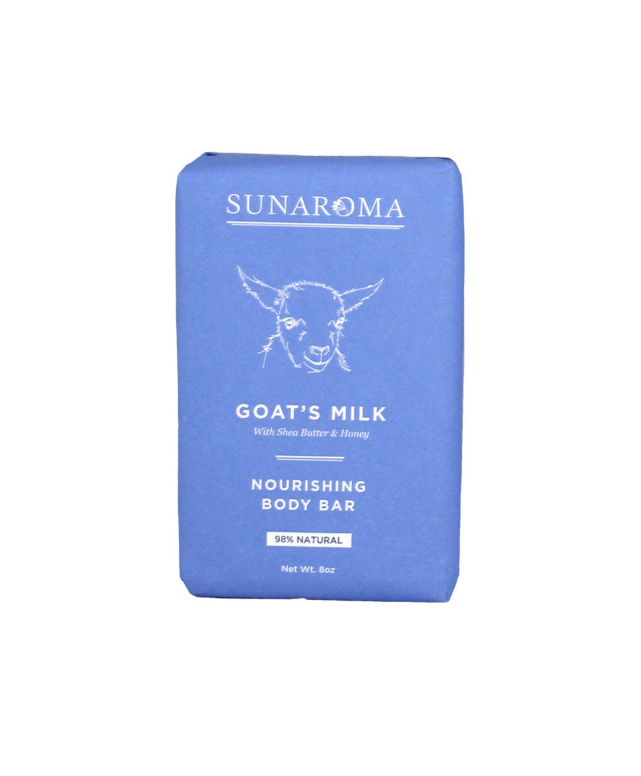 Sunaroma Goat's Milk Nourishing Body Bar - 8 oz