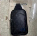 ##13 LV Shoulder Bag Black (Without Box)
