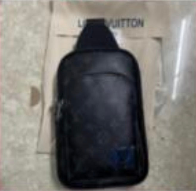 ##13 LV Shoulder Bag Black (Without Box)