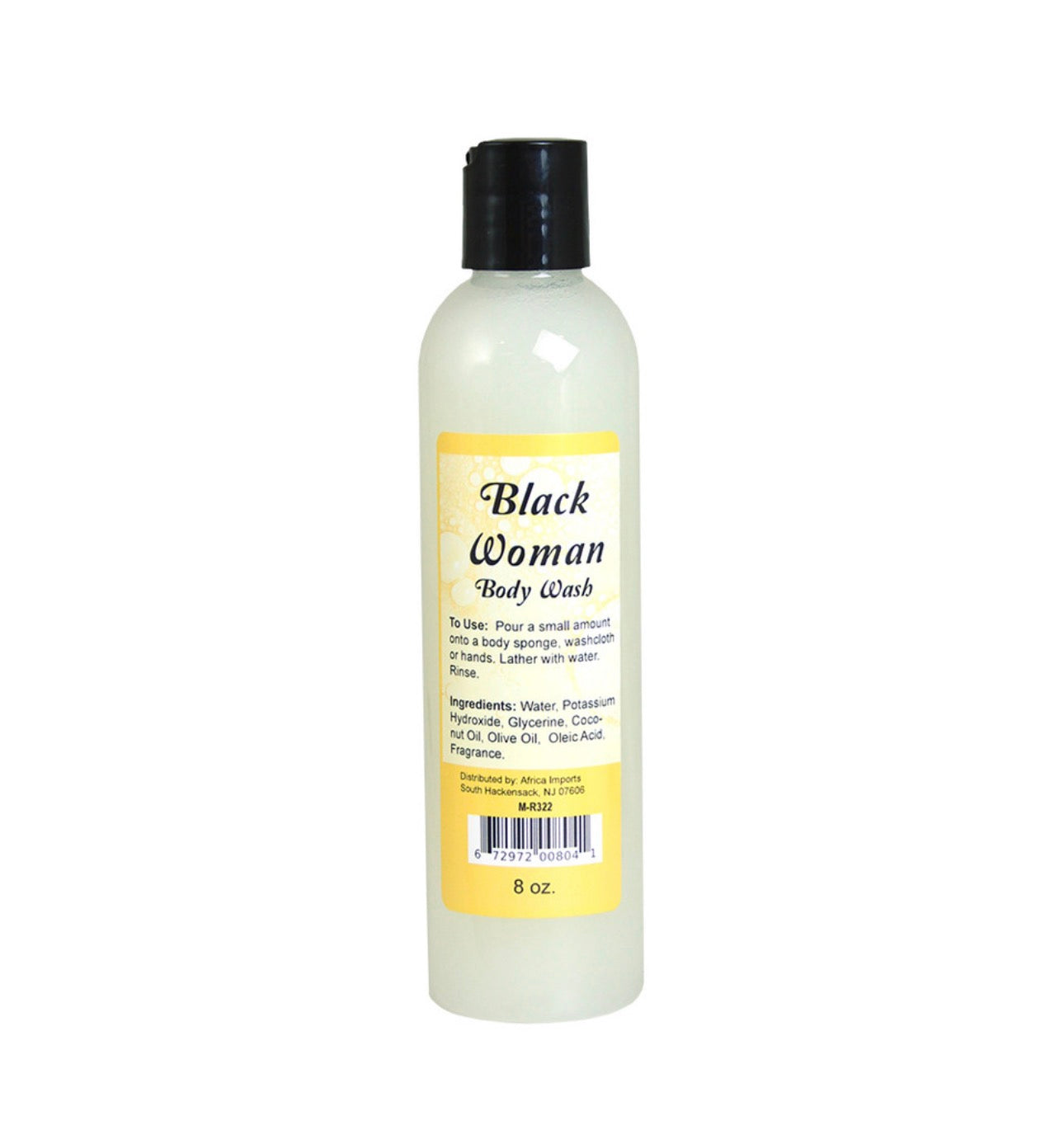 Black Woman (Yves Rocher Type) Body Wash - 8 oz